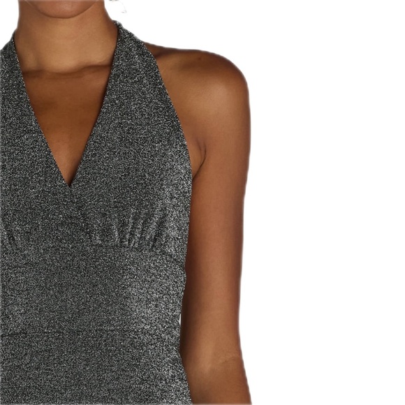 🆕 Madden NYC Women's and Women's Metallic Halter
Jumpsuit, Sizes (M-XL) - Picture 4 of 4